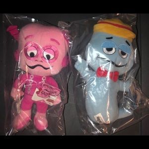Funko pop plushies Frankenberry & Booberry